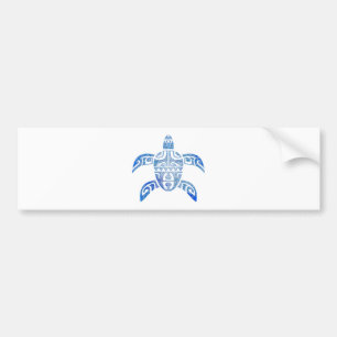 SOUTH PACIFIC TURTLE BUMPER STICKER