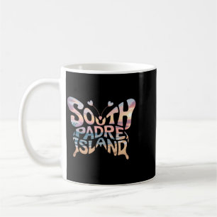 South Padre Island Butterfly - Texas Beach City Coffee Mug