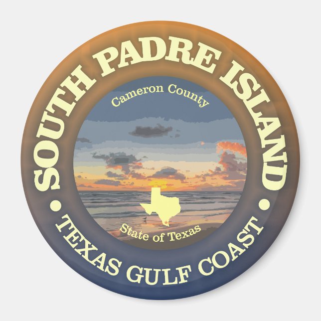 South Padre Island (C) Magnet (Front)