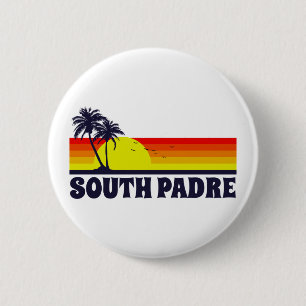 South Padre Island Texas 6 Cm Round Badge