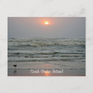 South Padre Island Texas Sunrise Post Card