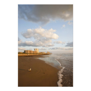 South Padre Island, Texas, USA resort hotels, Photo Print