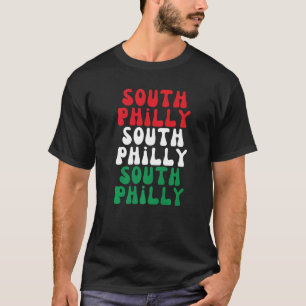 South Philly Italian Flag Philadelphia City Brothe T-Shirt