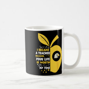 South Pike Eagles Logo I Became A Teacher Hs  Coffee Mug
