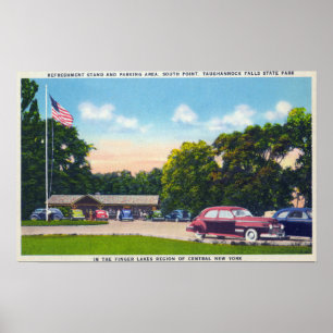 South Point Parking Area Scene Poster