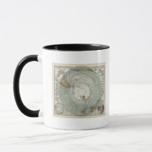 South Polar Region Map Mug