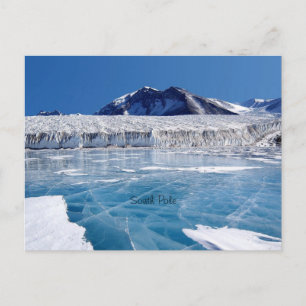 South Pole - Antartica Postcard