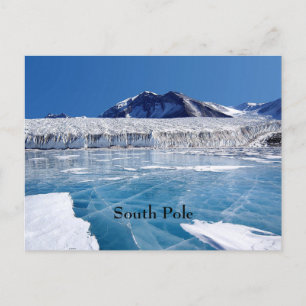 South Pole, Antartica Postcard