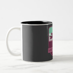 South Rim Trail - Big Bend National Park Two-Tone Coffee Mug