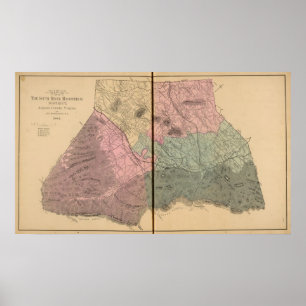 South River, Augusta County Poster