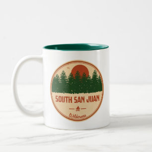 South San Juan Wilderness Colorado Two-Tone Coffee Mug