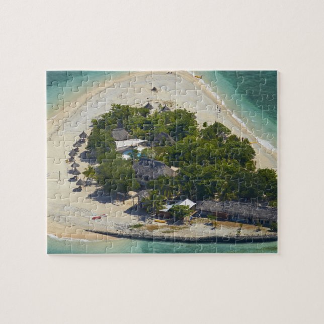 South Sea Island, Mamanuca Islands, Fiji Jigsaw Puzzle (Horizontal)