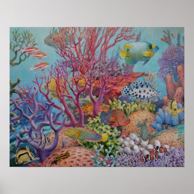 South Sea Reef Poster (Front)