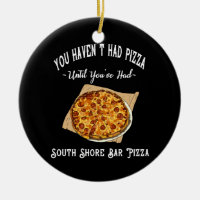 South Shore Bar Pizza Wooden Box Sign