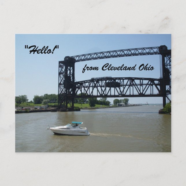 SOUTH SHORE OF LAKE ERIE  Cleveland postcard (Front)