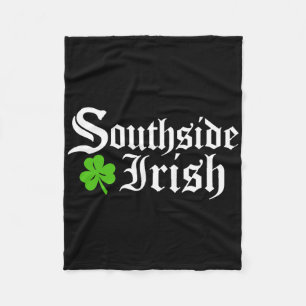 South Side Irish Chicago St Patricks Day Fleece Blanket