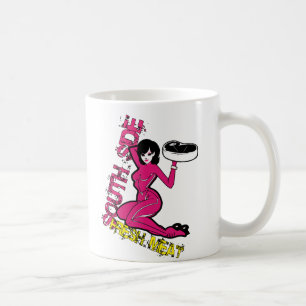 South Side Roller Derby Team Fresh Meat Coffee Mug