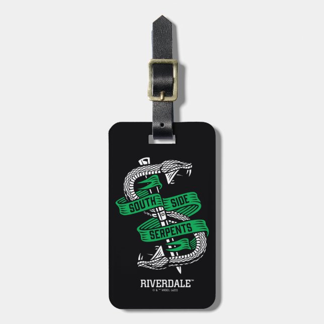 South Side Serpents Graphic Luggage Tag (Front Vertical)