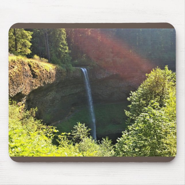 South Silver Falls, Oregon Mouse Pad (Front)