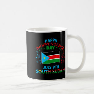 South Sudan 14th Independence Day South Sudanese Coffee Mug
