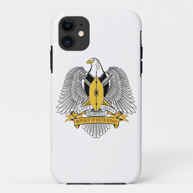 South Sudan Coat of Arms Case-Mate iPhone Case (Back)