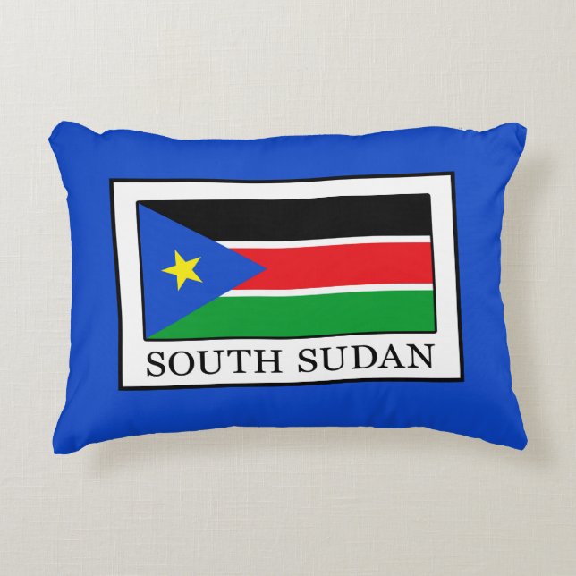 South Sudan Decorative Cushion (Front)