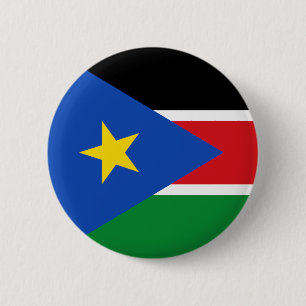 south sudan flag 6 cm round badge