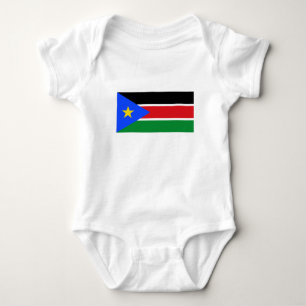 South Sudan Flag Baby Bodysuit