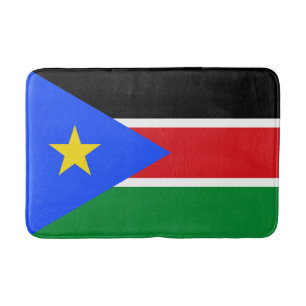 South Sudan Flag Bath Mat