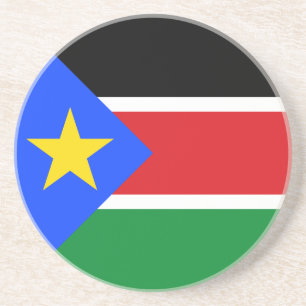 South Sudan Flag Coaster