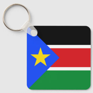 South Sudan Flag Key Ring