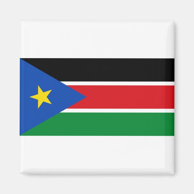South Sudan Flag Magnet (Front)