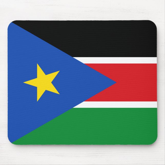 South Sudan Flag Mouse Pad (Front)