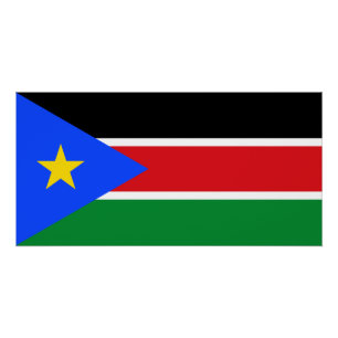 South Sudan Flag Poster