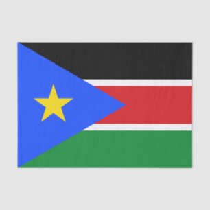 South Sudan Flag Tissue Paper