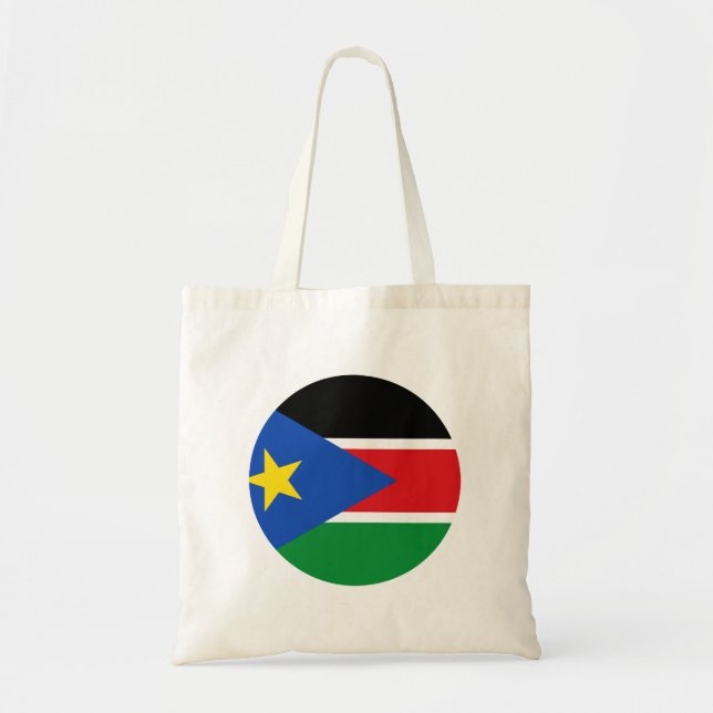 South Sudan Flag Tote Bag (Front)