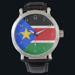 South Sudan Flag Watch<br><div class="desc">Patriotic flag of South Sudan.</div>