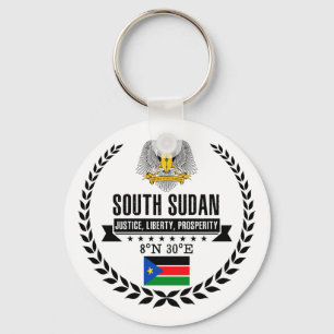 South Sudan Key Ring