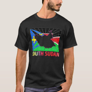 South Sudan Map South Sudanese T-Shirt