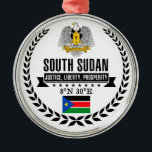 South Sudan Metal Tree Decoration<br><div class="desc">South Sudan</div>