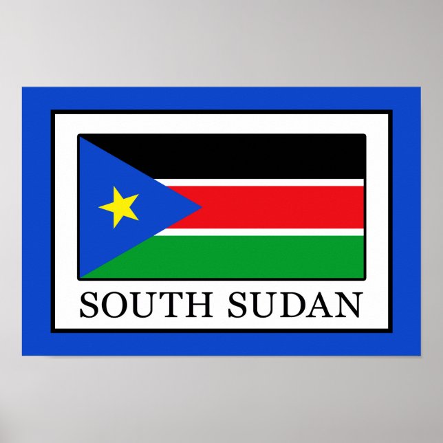South Sudan Poster (Front)