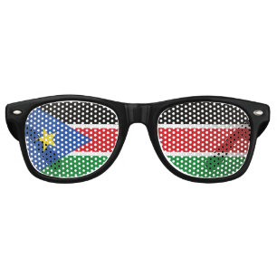 South Sudan Retro Sunglasses