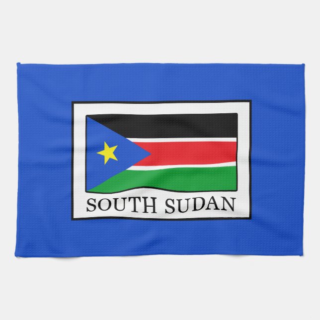 South Sudan Tea Towel (Horizontal)