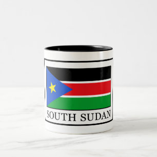 South Sudan Two-Tone Coffee Mug