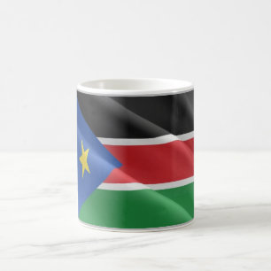 South Sudan - Waving Flag - Coffee Mug