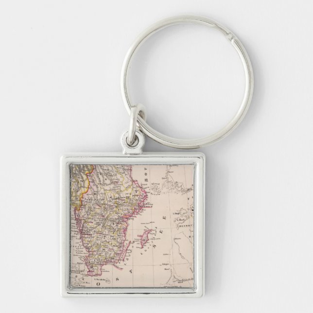 South Sweden and Norway Key Ring (Front)