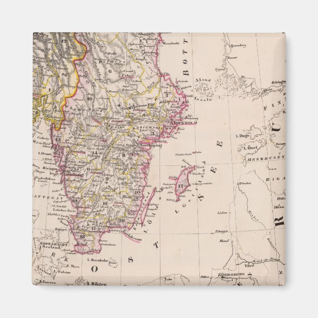 South Sweden and Norway Magnet (Front)