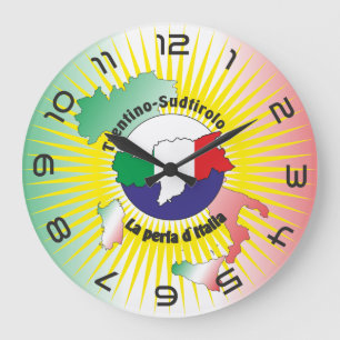 South Tyrol - Alto Adige - Italy - Italia clock