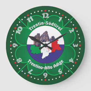 South Tyrol - Alto Adige - Italy - Italia clock