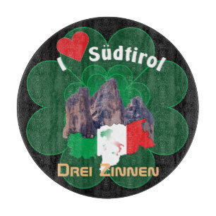 South Tyrol - Alto Adige - Italy - Italia Glasbret Cutting Board
